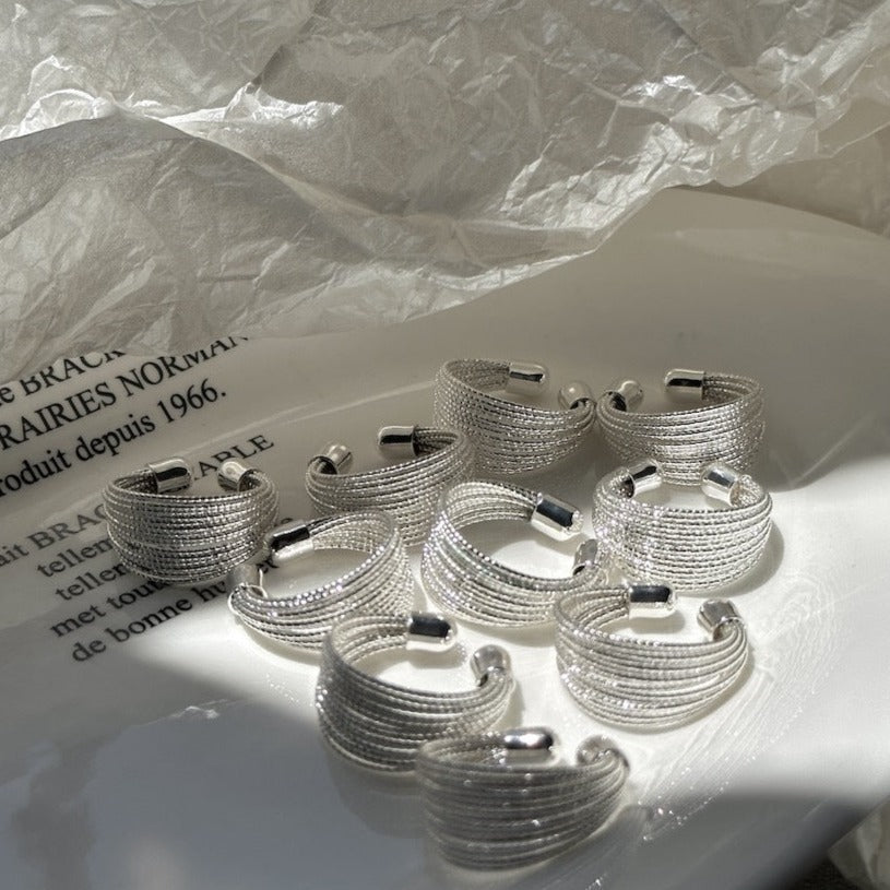 Verstellbarer mehrlagiger Drahtring