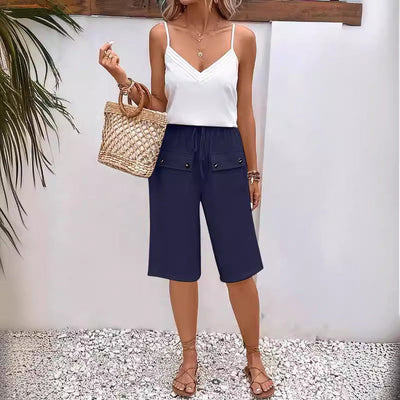 Viola | Bequeme Shorts mit Utility-Taschen