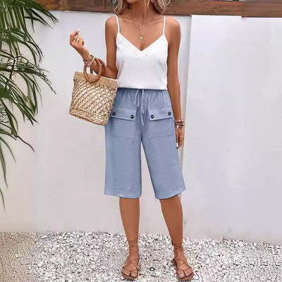 Viola | Bequeme Shorts mit Utility-Taschen