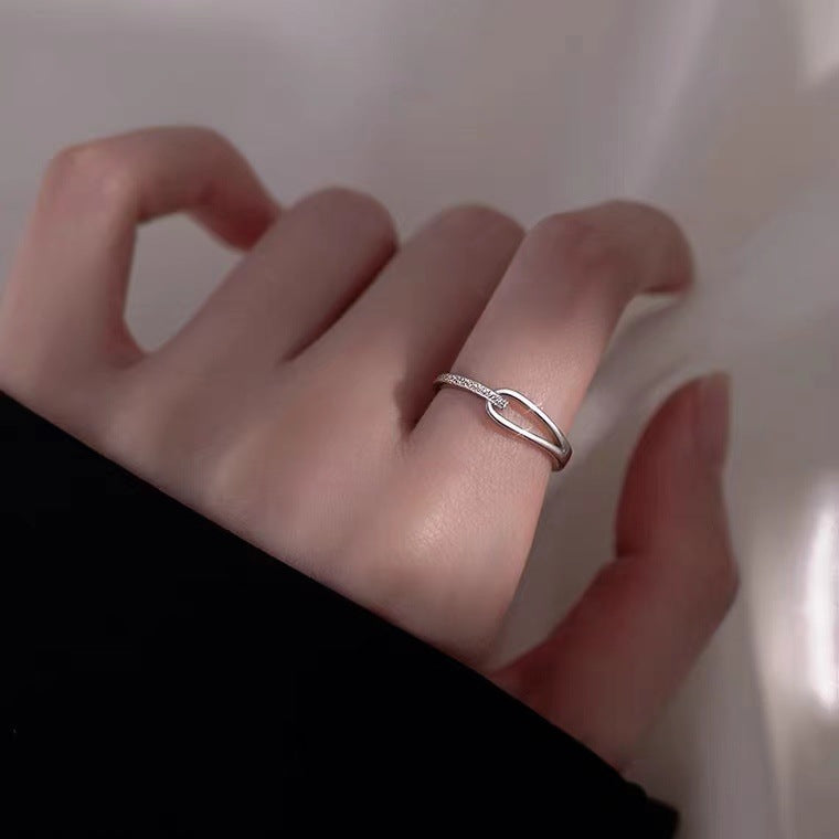 Silber Rupert's Tränen Ring