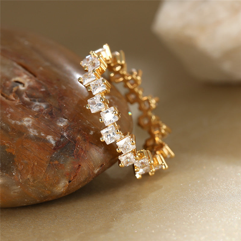 Crushed Diamond Funkelring