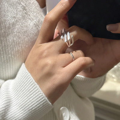 Geschichteter Twill-Ring