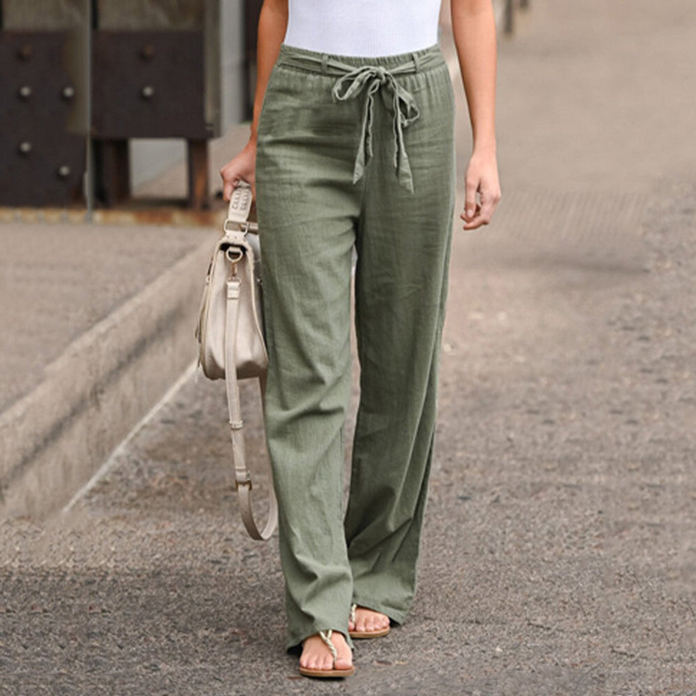 ALETTA | Luftige Leinenhose