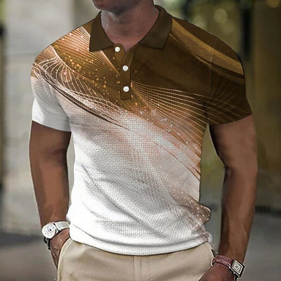 Emilio - Poloshirt mit Farbverlauf in modernem Design