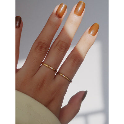 Quadratischer dünner Ring