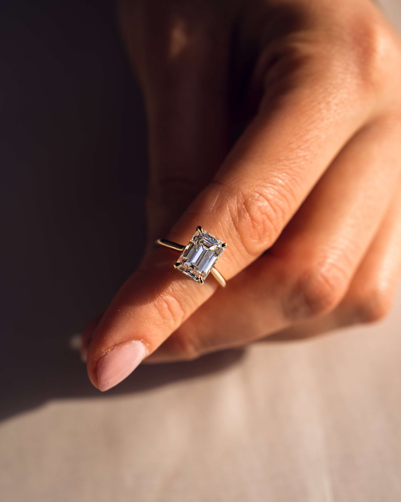 Caroline - Smaragd | Gold