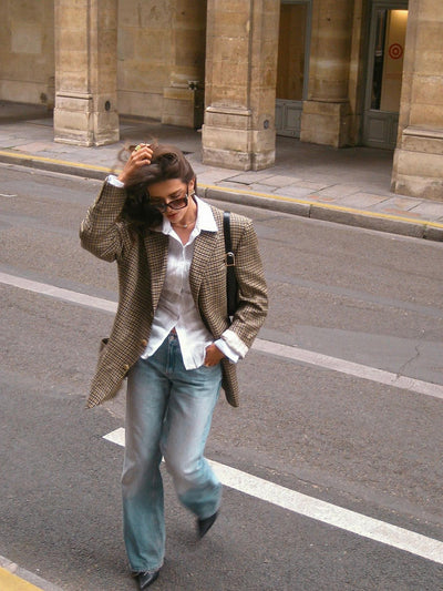 Casandra | Karierter Blazer für Damen