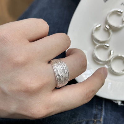 Verstellbarer mehrlagiger Drahtring