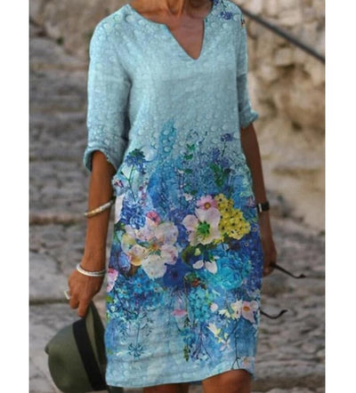 Eldavine – Stilvolles Kleid mit Print