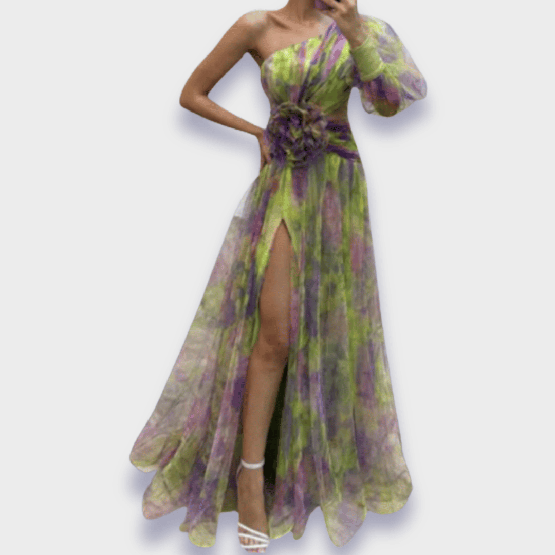 Elegantes Handgefertigtes Damenkleid Für Festliche Anlässe – Bequem Und Stilvoll