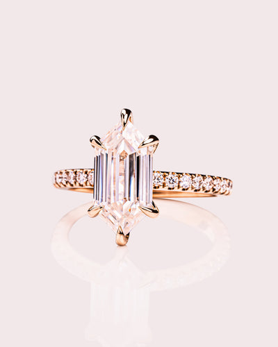 Jody - Längliches Sechseck | Gold