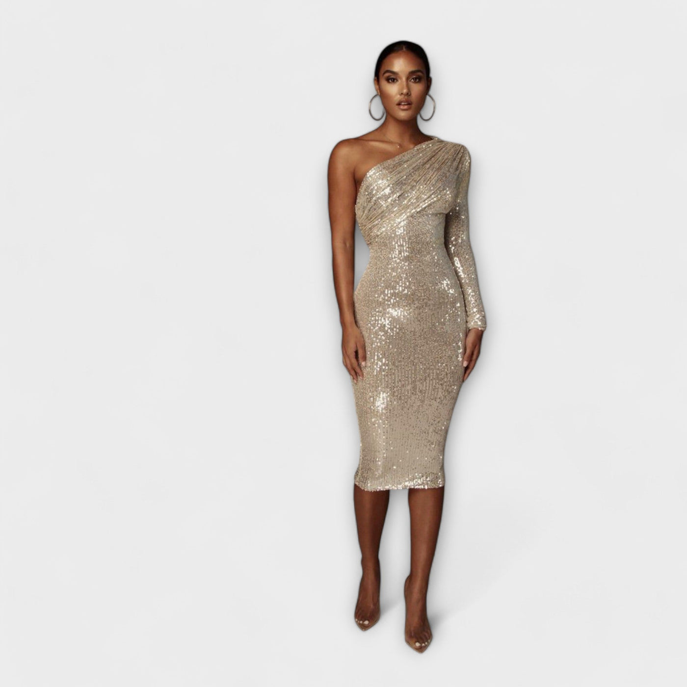 Asinia - Elegantes Wickelkleid für Damen mit Fließendem Stoff und Verstellbaren Trägern, Ideal für Feste und Romantische Anlässe