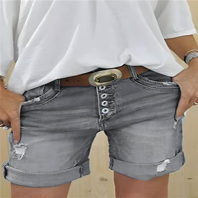 Mareeba | Ripped Denim Shorts für Frauen
