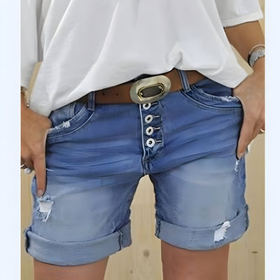 Mareeba | Ripped Denim Shorts für Frauen
