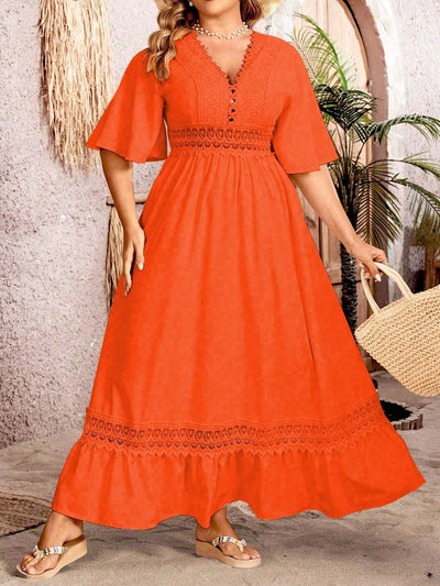 Ruth | A-Linie plus Größe Kleid für Damen