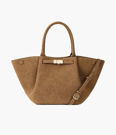 Tasche aus veganem Wildleder