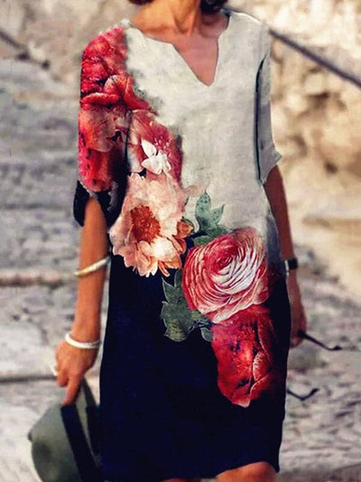 Eldavine – Stilvolles Kleid mit Print