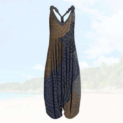 Zevaris – Overall mit weitem Bein im Boho-Stil