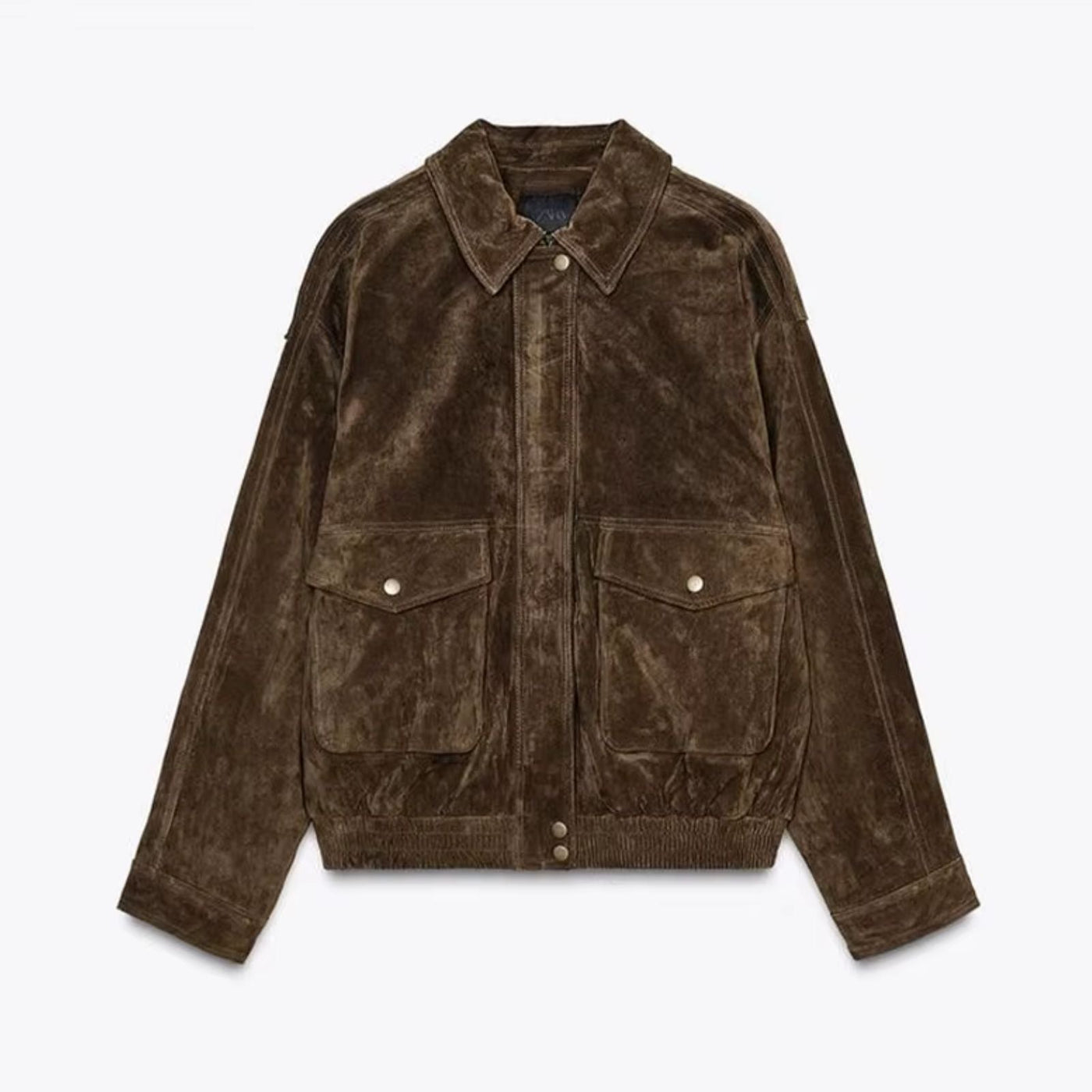 Jolie – Oversized Suede-Jacke für mühelosen Chic