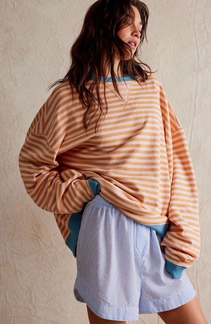 DORI | GESTREIFTER PULLOVER