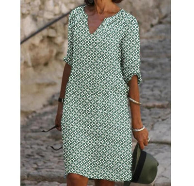 Eldavine – Stilvolles Kleid mit Print