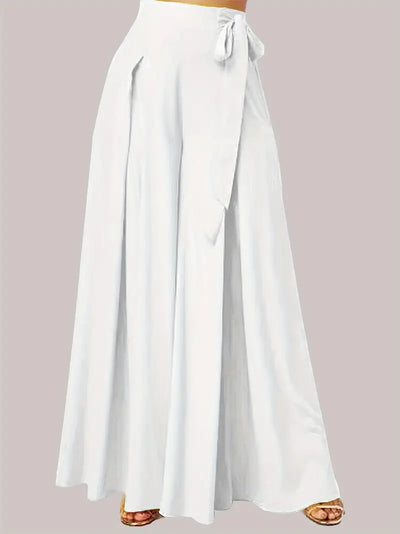 Hilma | Mühelos schicke Hose mit Bindeband und weitem Bein