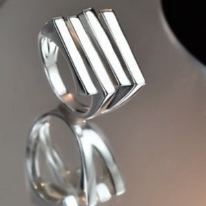 Verstellbarer Vierfachschritt-Ring