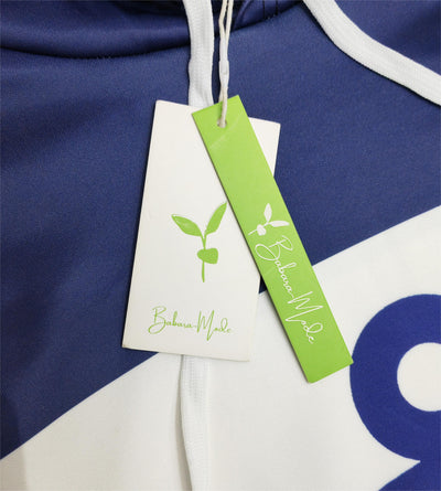 Magda - Anker Langarm-Kapuzenpullover mit Farbblock