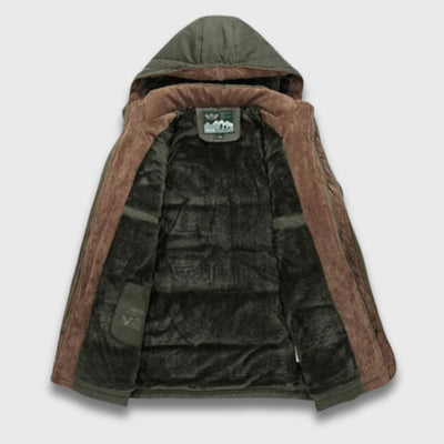 Tobias | Warme Winterjacke mit Fleecefutter