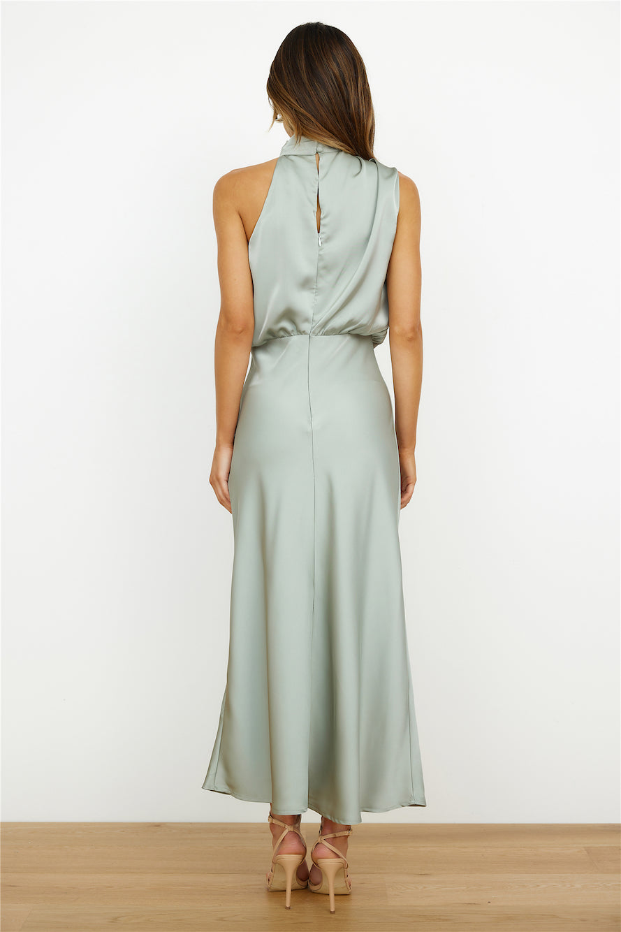 Fiona | Elegantes Abendkleid Mit Hohem Kragen