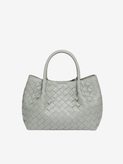 Mariana | Woven Crossbody Bag Aus Premium Veganen Leder Mit Abnehmbarer Schultertasche