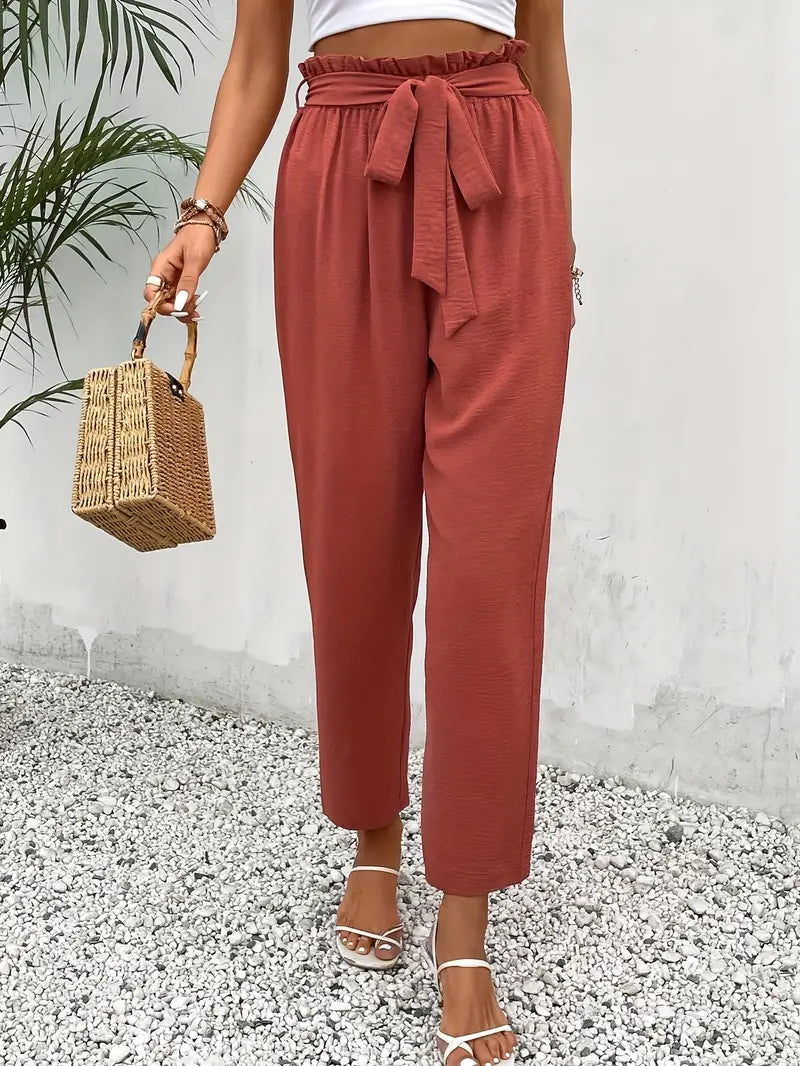 Alliana – High-Waist-Hose mit Gürtel