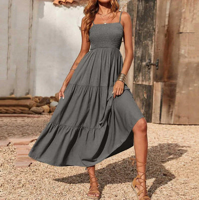 Eliadora – Elegantes Maxikleid mit Stufen