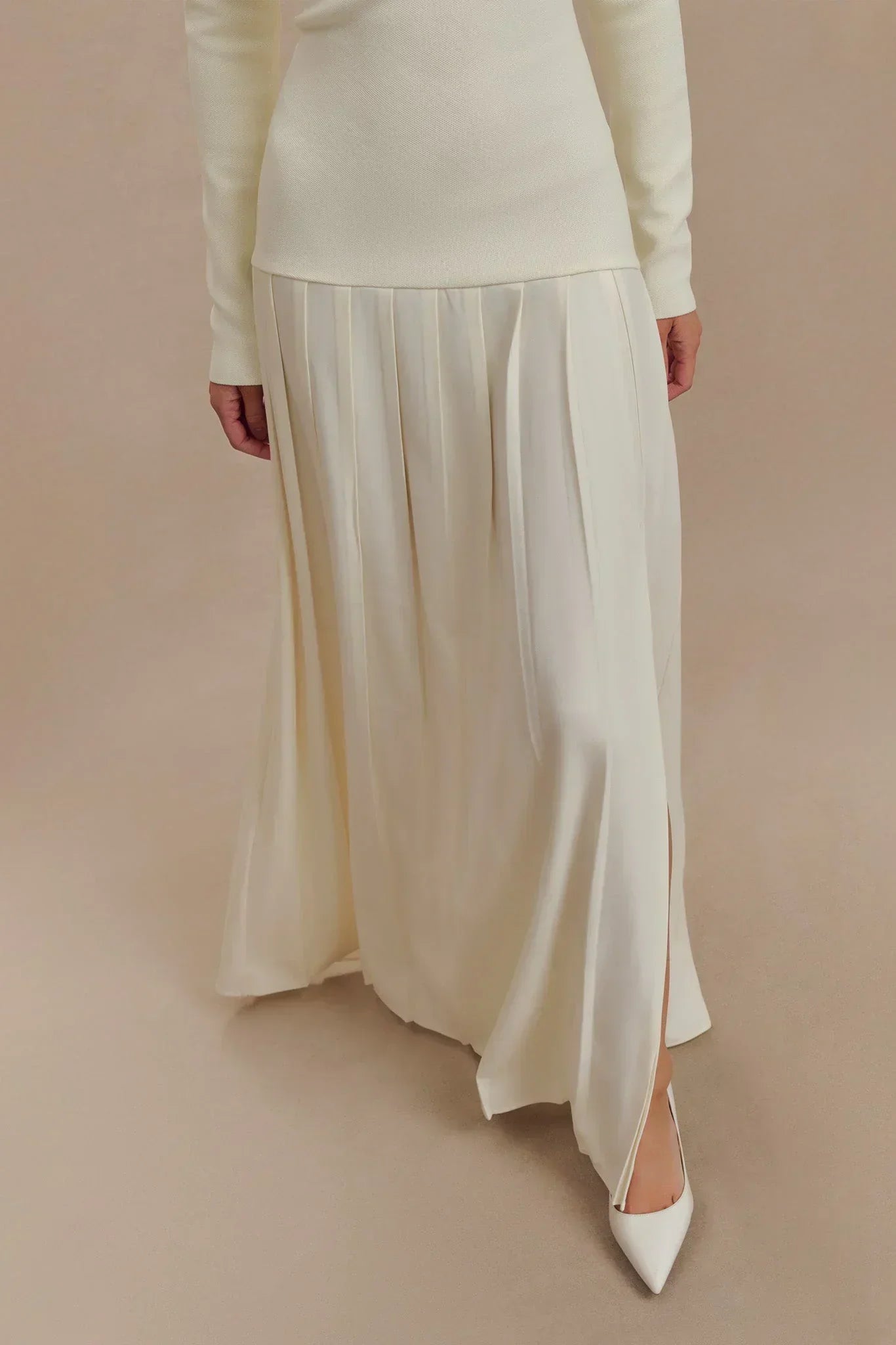 Maxi-Kleid für Damen mit Bardot - Raya
