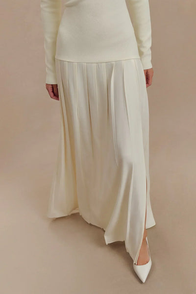 Maxi-Kleid für Damen mit Bardot - Raya