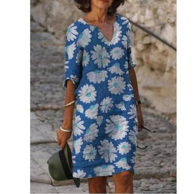 Eldavine – Stilvolles Kleid mit Print