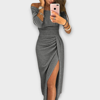 Lilly Damenkleid Aus Premiumstoff – Stilvoller Schnitt Für Jedes Event, Größen S-XL