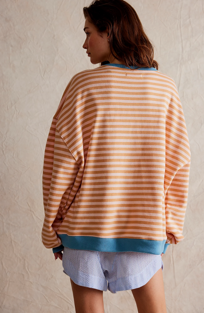 DORI | GESTREIFTER PULLOVER