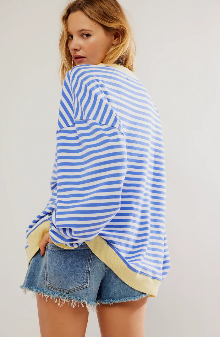 DORI | GESTREIFTER PULLOVER