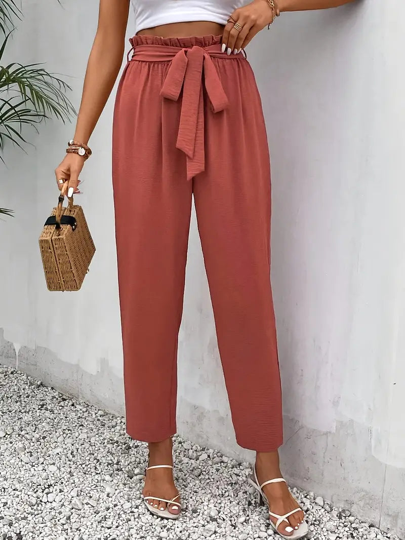 Alliana – High-Waist-Hose mit Gürtel