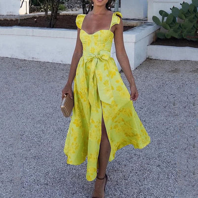 Isabella - Midikleid mit romantischem Blumendruck und schmeichelhaftem Schnitt