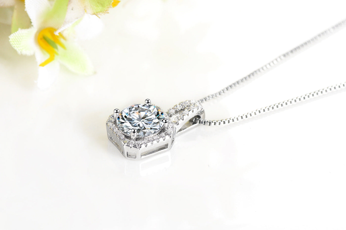 Cassia Rhéne Set | Weißgold