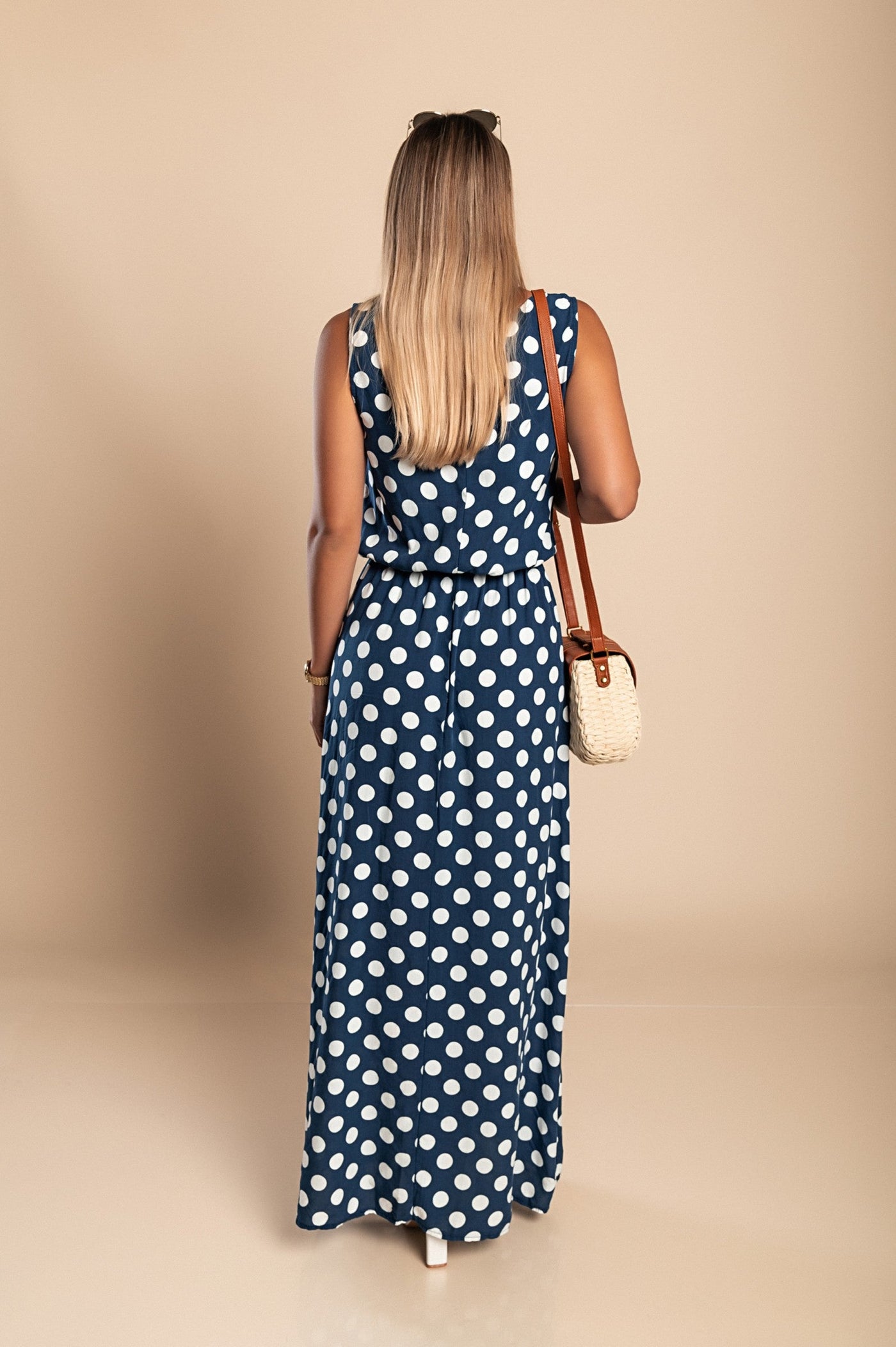 Lola - Polka Dot Maxi Dress