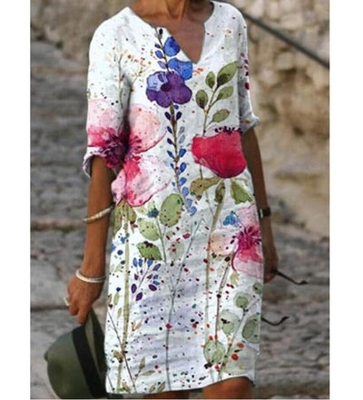 Eldavine – Stilvolles Kleid mit Print