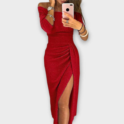 Lilly Damenkleid Aus Premiumstoff – Stilvoller Schnitt Für Jedes Event, Größen S-XL