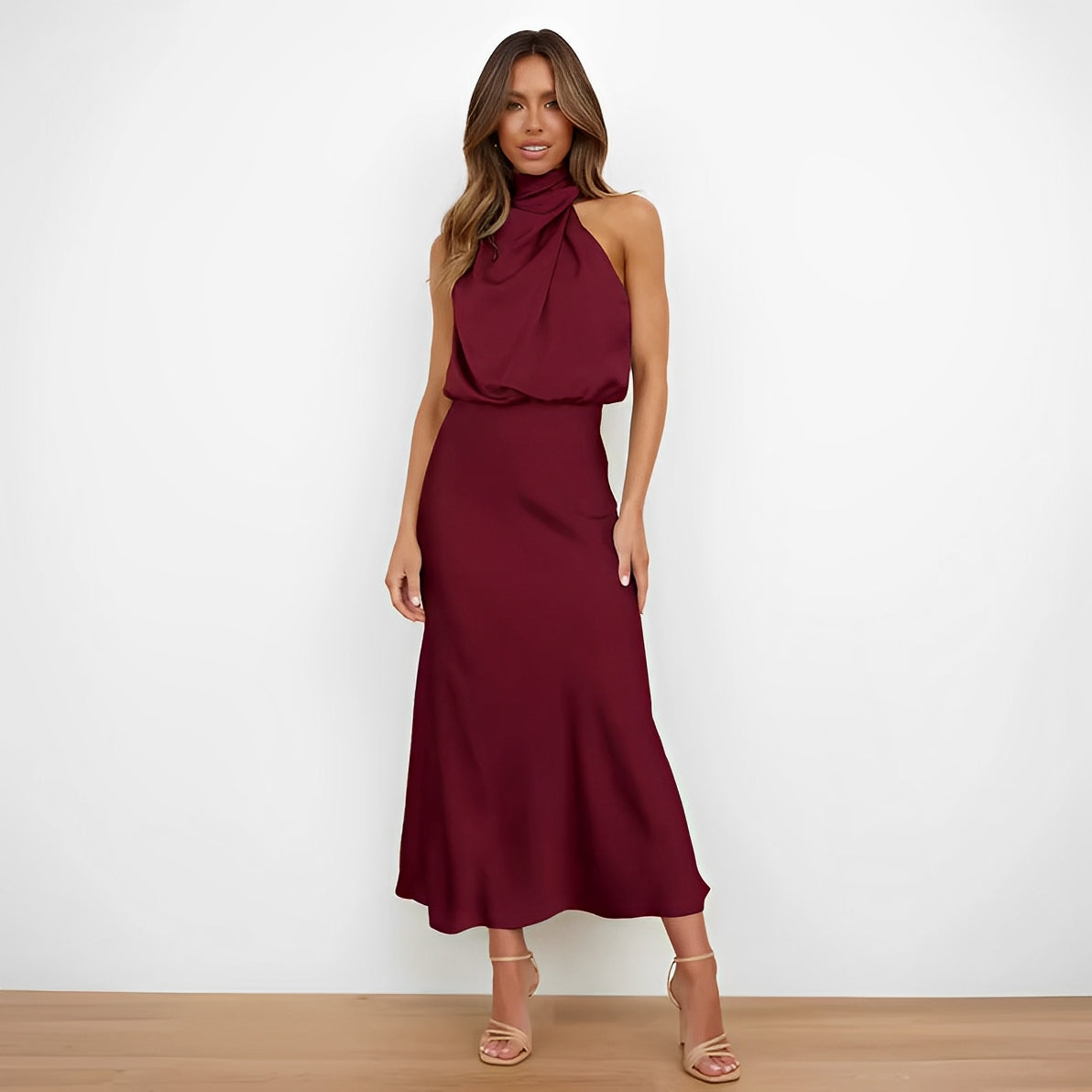 Marley - Elegantes Abendkleid aus Satin für Damen
