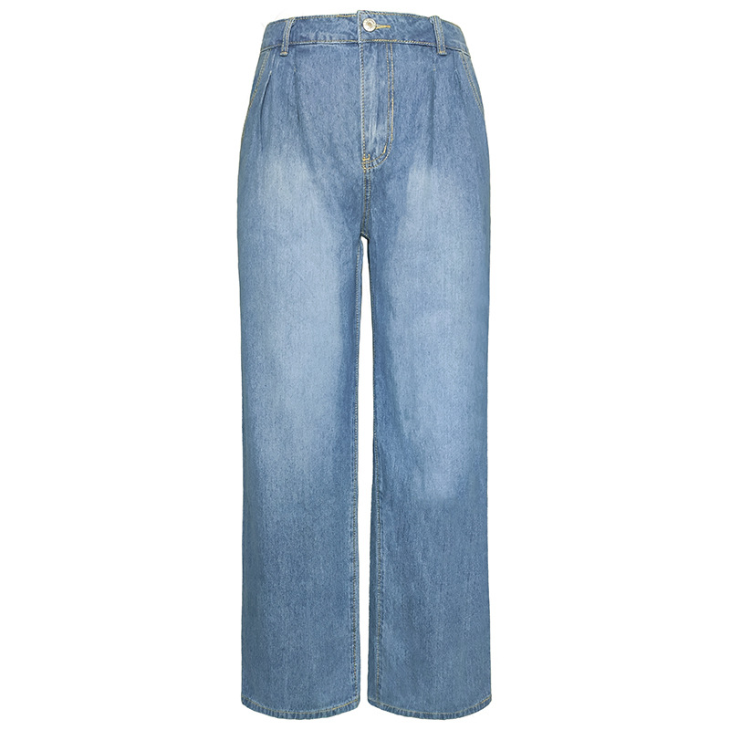Stella - Weit geschnittene Jeans mit hoher Taille