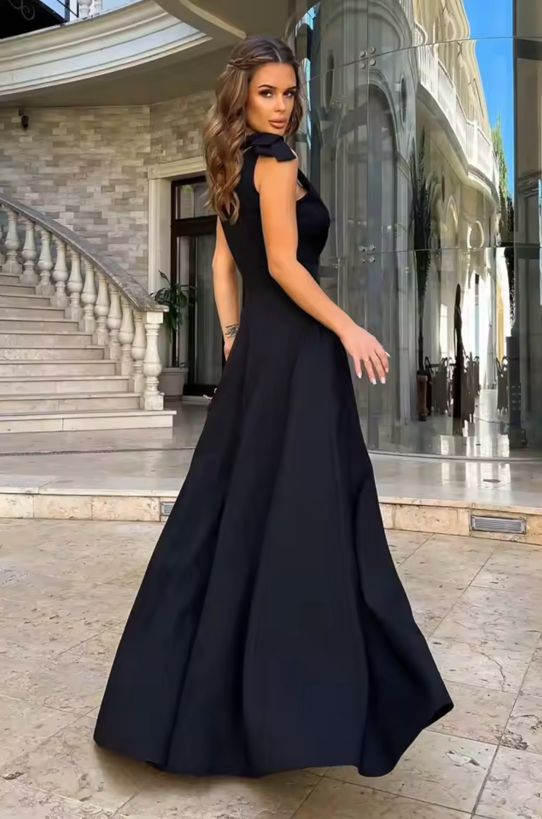 Azure – Elegantes und Klassisches langes Kleid