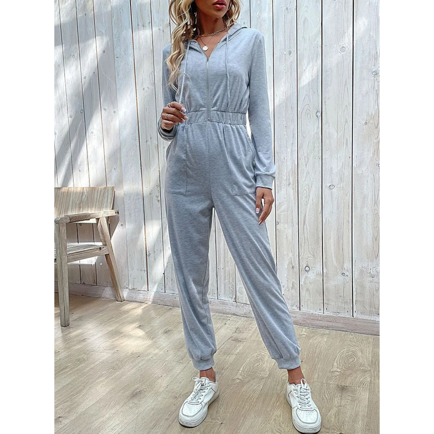 Ladies Luxury Retro Jumpsuit Trainingsanzug & Jogginganzug | Perfekt für jeden Tag tragen