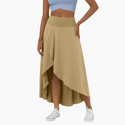 Maria | Midi-Rock mit Hoher Taille